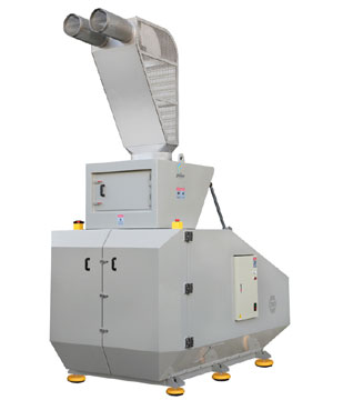 PP film with dicharge air crusher