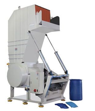 60 gallon barrel crusher system