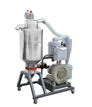 Vaccum powder loader of AVD - speciallize with wheel