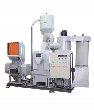 CABLE GRANULATING& COPPER SEPARATING RECYCLING SYSTEM