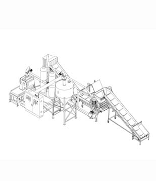 WASTE WOOD RECYCLING SYSTEM