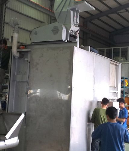 安乐死猫、狗、猪粉碎