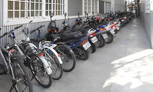 Motorcycle Parking Space
