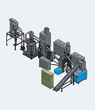 EVA Sole Crushing, Pulverizing System