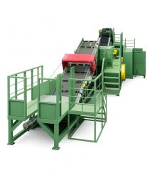 AZ System for Far Eastern PET Filament and Fiber Shredding and Recycling