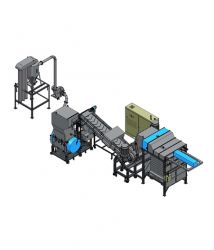 AGA System for Kinki Plastic Pallet Crushing, Grinding and Recycling