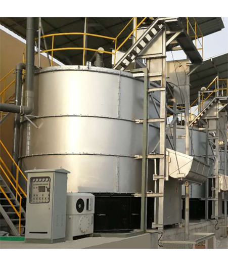 Vertical Livestock Manure Rapid Composting to Organic Fertilizer BVS System