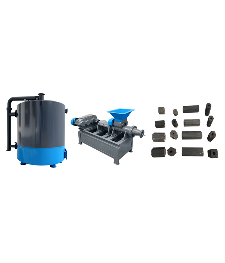 ARR Series Carbonization and Briquetting Machine for Vietnamese Coffee Grounds